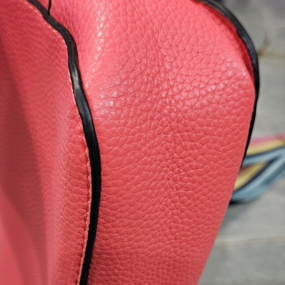 Coach Red Leather Crossbody With Coach Box! NWOT - Picture 12 of 16